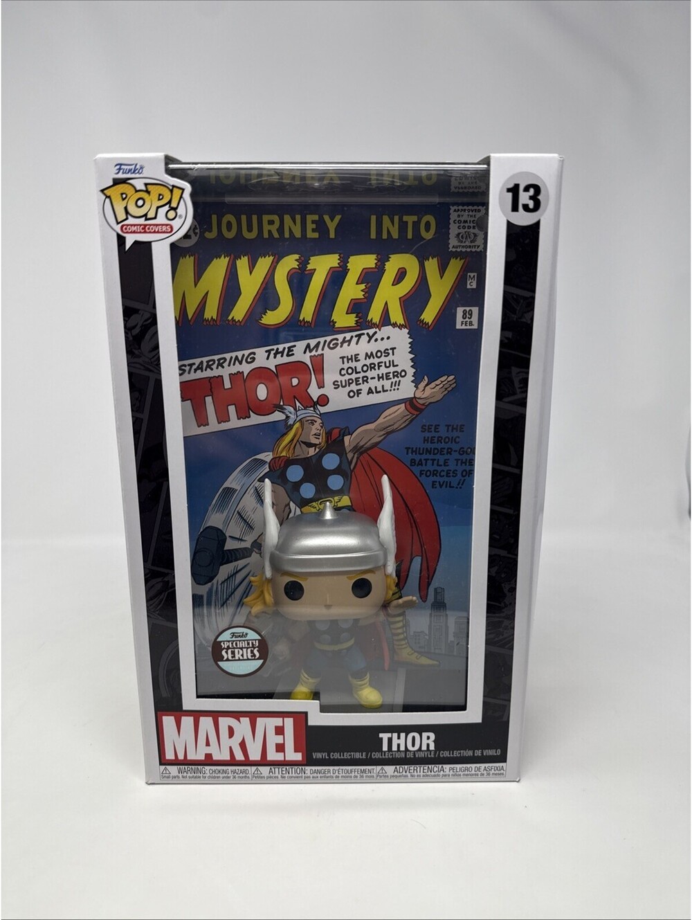 Funko Pop! Comic Book Cover with Case: Marvel - Thor #13